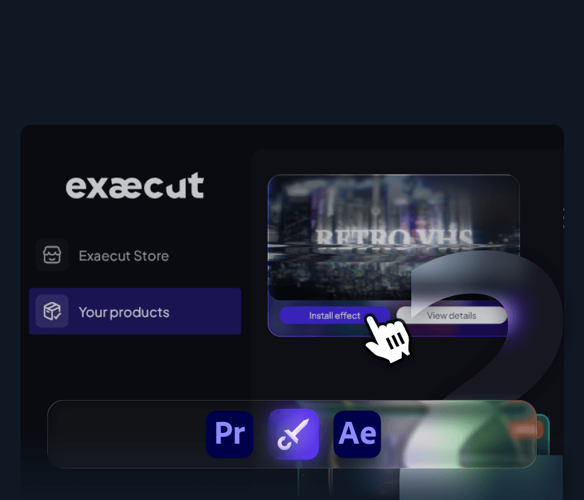 Second step - Install from launcher